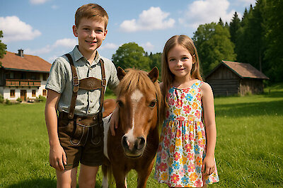 Reiturlaub auf dem Bauernhof im Bayerischen Wald
